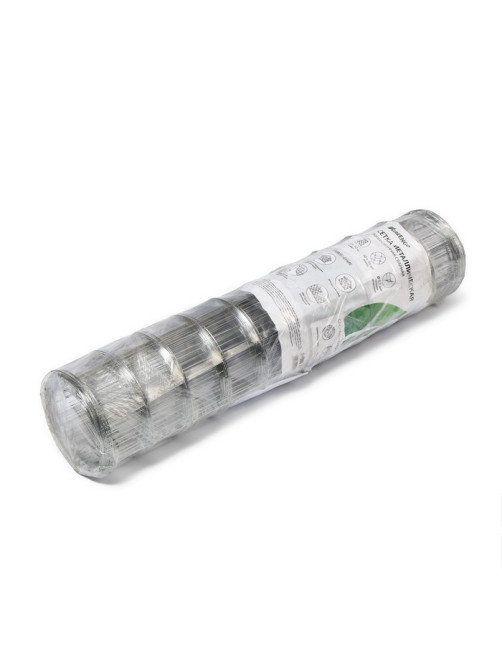 Сетка оцинкованная, сварная, 10 (±0.5)×0.5 м, ячейка 50×50 мм, d=0.7 мм, Greengo