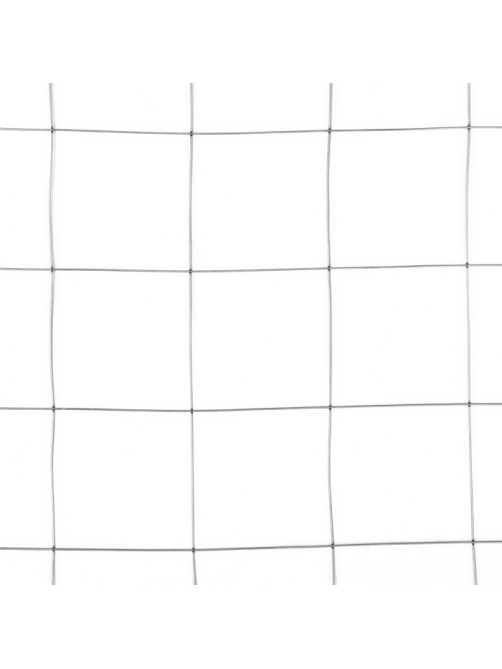 Сетка оцинкованная, сварная, 10 (±0.5)×0.5 м, ячейка 50×50 мм, d=0.7 мм, Greengo