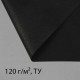 Материал для ландшафтных работ, 20×1.6 м, плотность 120 г/м², спанбонд с УФ-стабилизатором, чёрный, Greengo, Эконом 30%