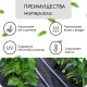 Материал мульчирующий, с перфорацией, 5×0.8 м, плотность 80 г/м², спанбонд с УФ-стабилизатором, чёрный, Greengo, Эконом 30%