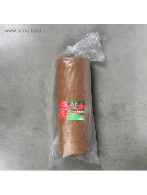Мульча кокосовая в рулоне, 6×0.75 м, Greengo
