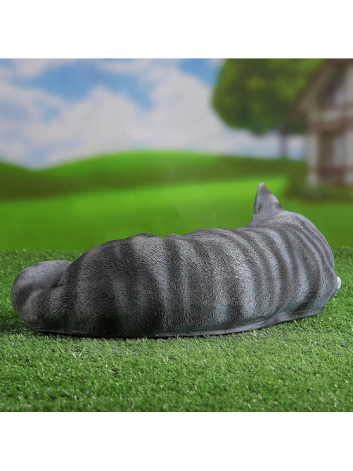 Садовая фигура из полистоуна «Кот Кузя», 13×24×40 см