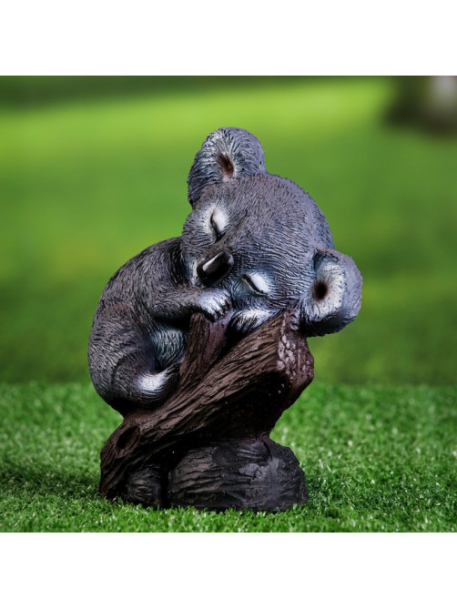 Садовая фигура из полистоуна «Коала спящая», 16×13×7 см