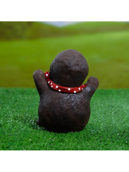 Садовая фигура из полистоуна «Крот», 12×8×10 см
