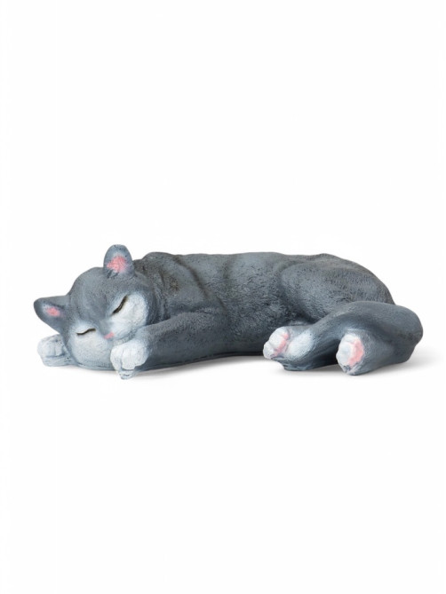 Садовая фигура из полистоуна «Кот Кузя», 13×24×40 см