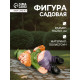 Садовая фигура из полистоуна «Гном спящий-пьяный», 23×16×7 см