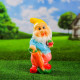 Садовая фигура из гипса «Гном с морковкой», h=36 см