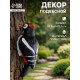 Садовая фигура из полистоуна «Дятел», подвесная, 10.5×9×23.5 см