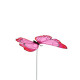 Штекер садовый «Бабочка альпина», 22×21 см, h=42 см, МИКС