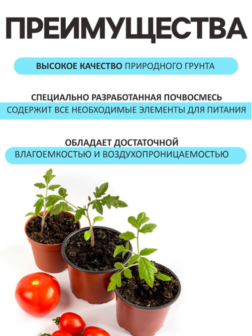 Грунт для рассады «Рецепты Дедушки Никиты» 10 л.