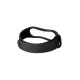 Ремешок для фитнес-браслета Mi Band 5/6/7 Luazon, чёрный