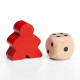 Фишки для настольных игр Время игры «Человечки», 10 шт., 2 кубика