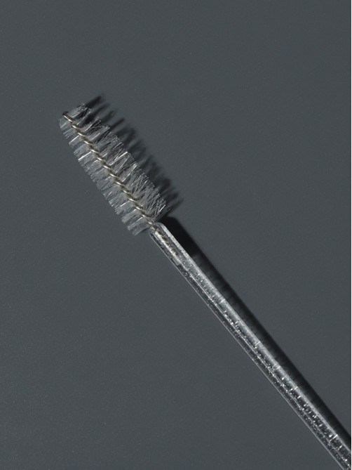 Щёточки для бровей и ресниц, набор - 50 шт., 10 см, белая, прозрачная
