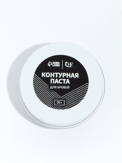 Паста для бровей, контурная, 20 г, белая