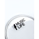 Пластик для барабана Music Life 6 дюймов, прозрачный