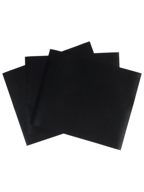 Набор тефлоновых ковриков maclay, для гриля, 3 шт., 33×40 см, чёрный