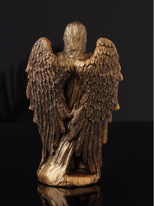 Фигурка гипс «Архангел Михаил», 14×9×4 см, под бронзу