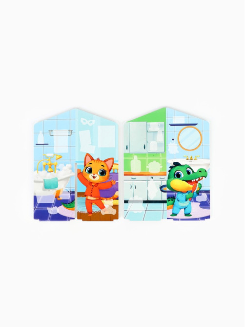 Аппликация стикерами «Дом», набор для творчества