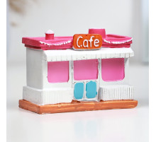 Фигурка полистоун TAKE IT EASY «Домик. Кафе», 5.5×8×4.5 см