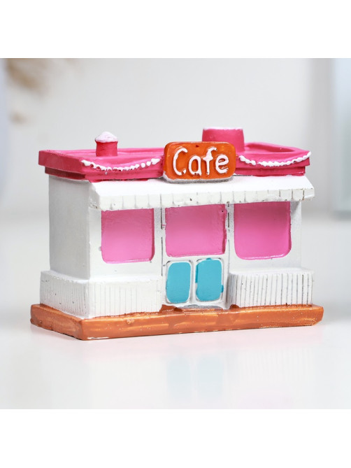 Фигурка полистоун TAKE IT EASY «Домик. Кафе», 5.5×8×4.5 см