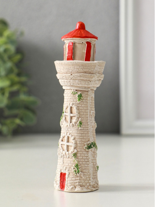 Фигурка гипс «Маяк», 13×3 см, с росписью