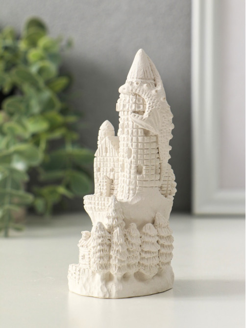 Фигурка гипс «Замок», 12×6 см