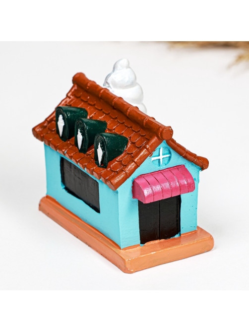 Фигурка полистоун TAKE IT EASY «Домик. Кафе-мороженое», 7×4×7 см