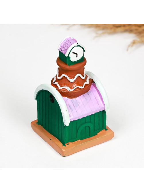 Фигурка полистоун TAKE IT EASY «Домик ратуша», 4.5×4.5×8.5 см