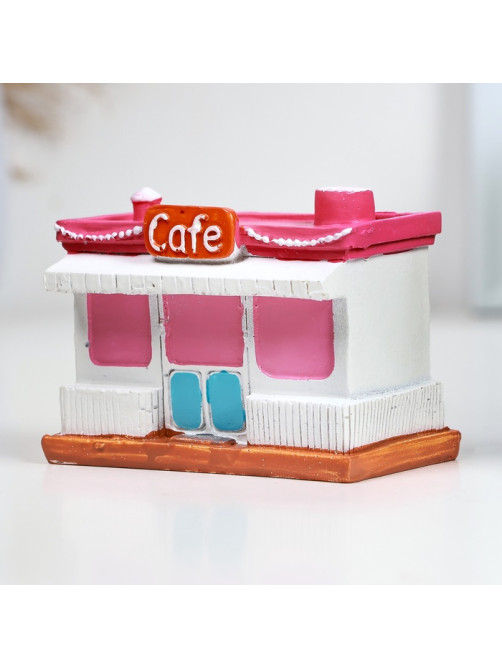 Фигурка полистоун TAKE IT EASY «Домик. Кафе», 5.5×8×4.5 см