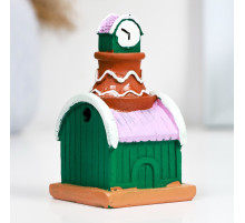 Фигурка полистоун TAKE IT EASY «Домик ратуша», 4.5×4.5×8.5 см