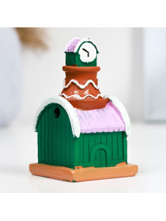 Фигурка полистоун TAKE IT EASY «Домик ратуша», 4.5×4.5×8.5 см