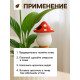 Автополив для комнатных растений «Грибочек», 16.5×7 см, керамика, набор 4 шт., МИКС