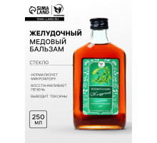 Безалкогольный алтайский медовый бальзам на травах Vitamuno «Желудочный», 250 мл