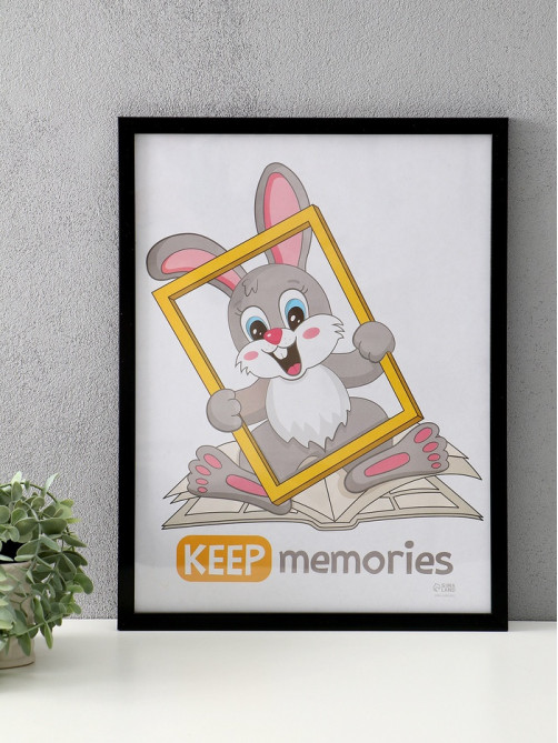 Набор фоторамок для фото 30×40 см Keep memories «Формат», 3 шт., (пластиковый экран), чёрный