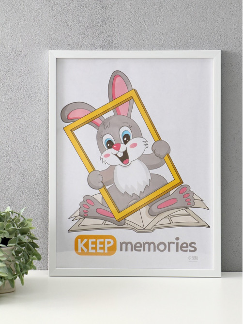 Набор фоторамок для фото 30×40 см Keep memories «Формат», 3 шт., (пластиковый экран), белый