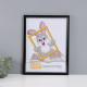 Фоторамка для фото 30×40 см «Пиксель», пластик, чёрный