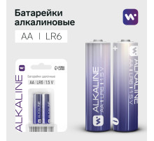 Батарейка алкалиновая Windigo, AA, LR6, блистер, 2 штуки