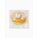 Кепка «Крошка Я», размер 46-48, бежевая, жёлтая