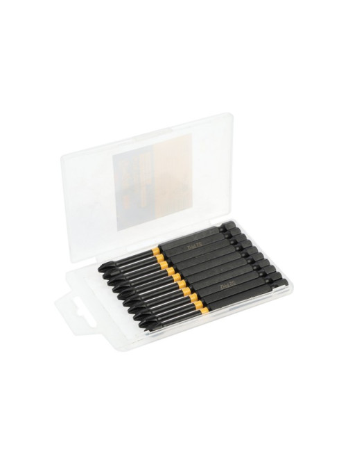 Бита ТУНДРА ПРОФИ, Torsion, сталь S2, PH2×90 мм, пластиковый кейс по 10 шт.