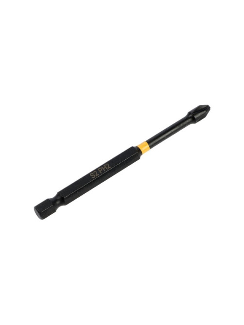 Бита ТУНДРА ПРОФИ, Torsion, сталь S2, PH2×90 мм, пластиковый кейс по 10 шт.