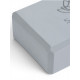Блок для йоги 23×15×7.5 см, вес 120 г, серый