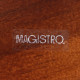 Подставка для торта и пирожных Magistro «Галактика», 27×12.5 см, чёрный