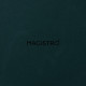 Блюдо для подачи Magistro, d=20 см, с деревянной ручкой, фарфор, бирюзовое
