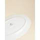 Блюдо SL Home «Аманде», 34.5×23×2.5 см, овальное, фарфор, белое