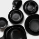 Блюдо для подачи Magistro Carbon, 28×19×4 см, фарфор, чёрное