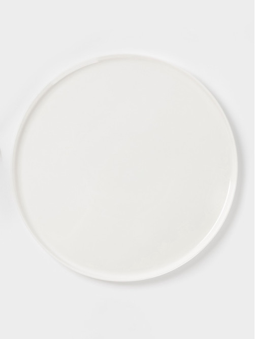 Блюдо для пиццы Magistro White Snow, d=32 см, фарфор, белое