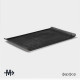 Блюдо для подачи Magistro Black style, 33.5×20.5 см, фарфор, чёрное