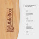 Блюдо для подачи Adelica, d=25 см, h=1.8 см, пропитано маслом, дерево массив берёзы