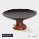Подставка для торта и пирожных Magistro «Галактика», 27×12.5 см, чёрный