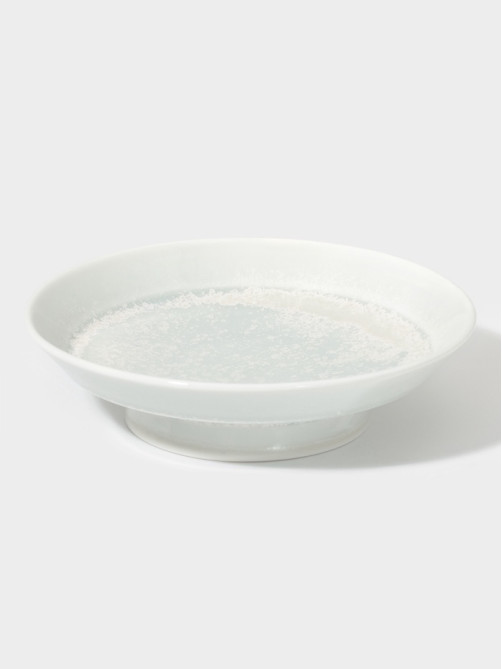 Блюдо для фруктов Magistro Willow, 17.8×4.7 см, фарфор, голубое